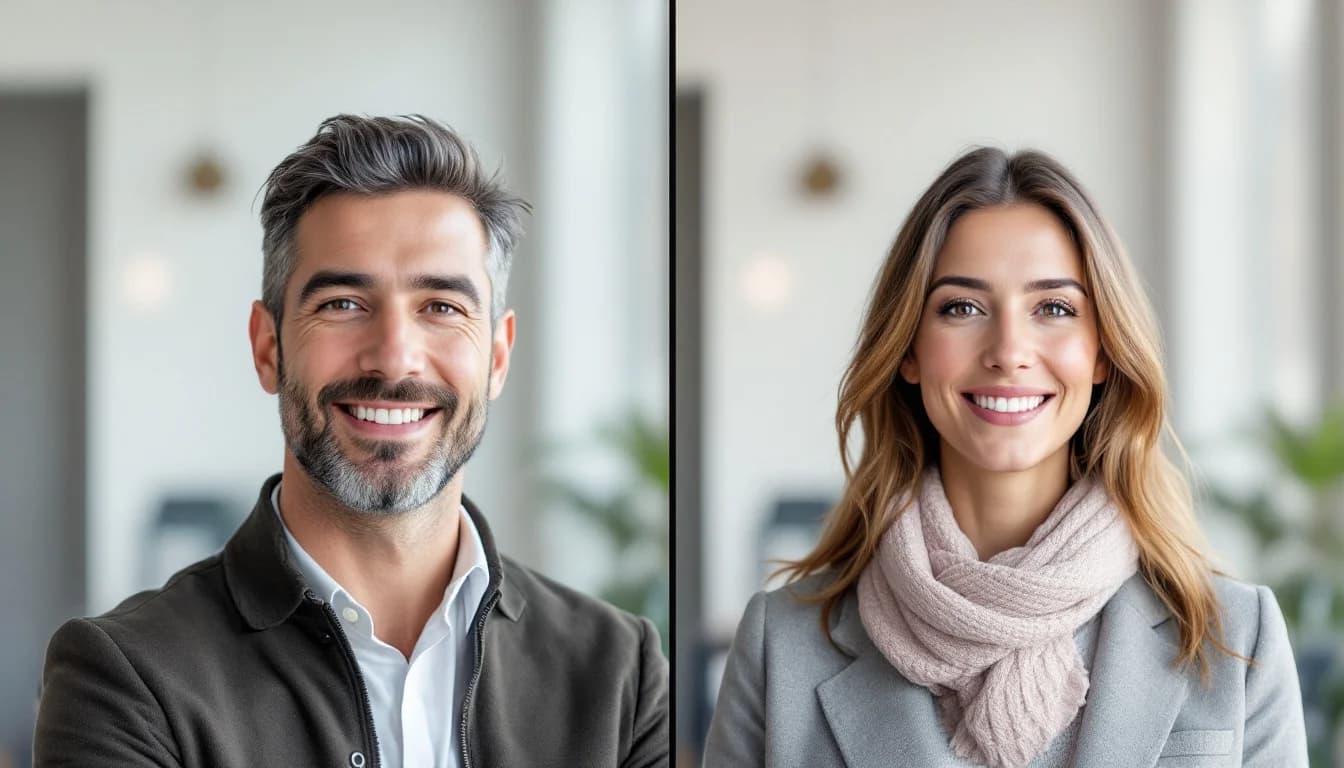 Before and After AI Headshot Transformations: Real Examples